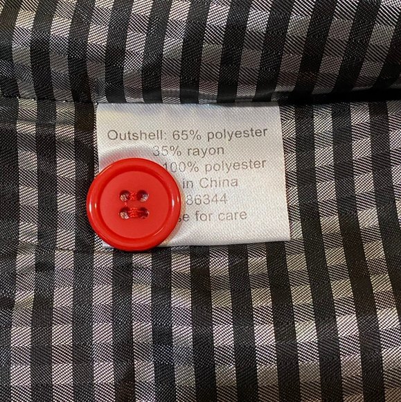 Franky Max - Men’s Casual Vest Embroidered Front & Back Size M Red   - Picture 9 of 9